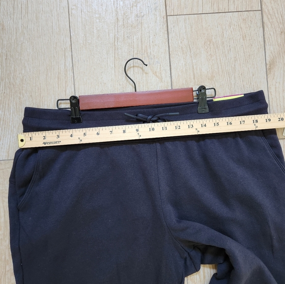 Women's Fleece Tapered Leg Pants - All in Motio Black XXL - Picture 3 of 10